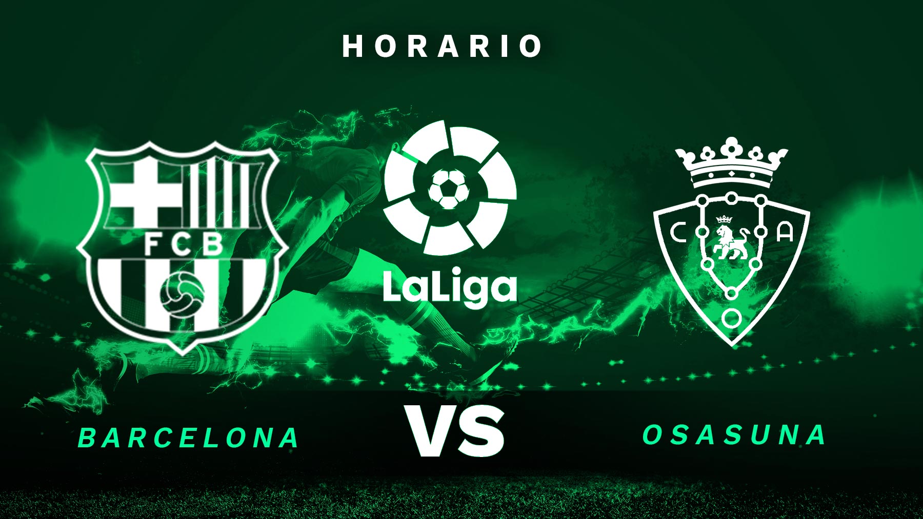 Barcelona – Osasuna: hora, canal de televisión y cómo ver online en directo el partido de Liga Santander.