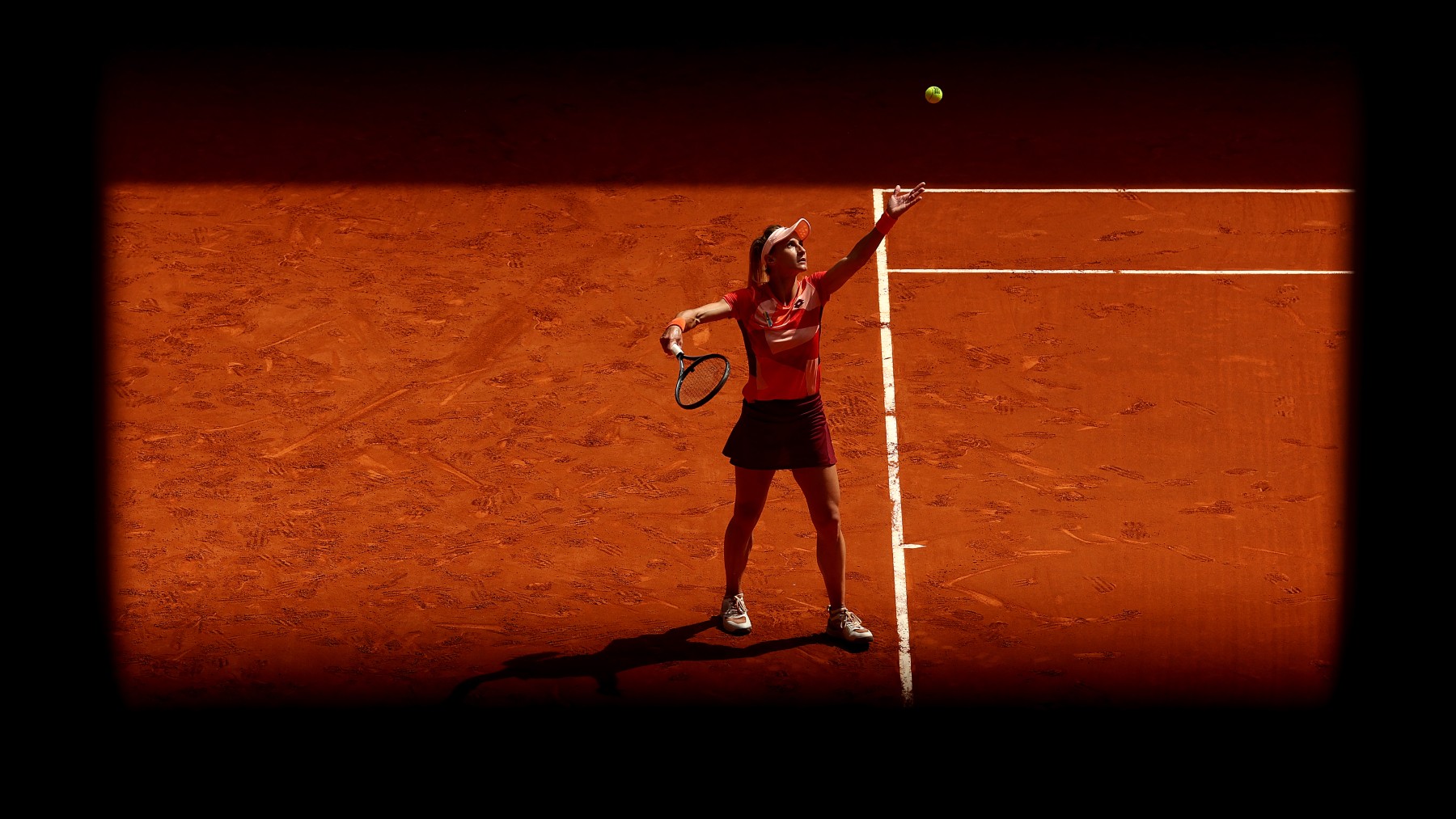 Lesia Tsurenko, una de las protagonistas de la última polémica en el Mutua Madrid Open. (Getty)