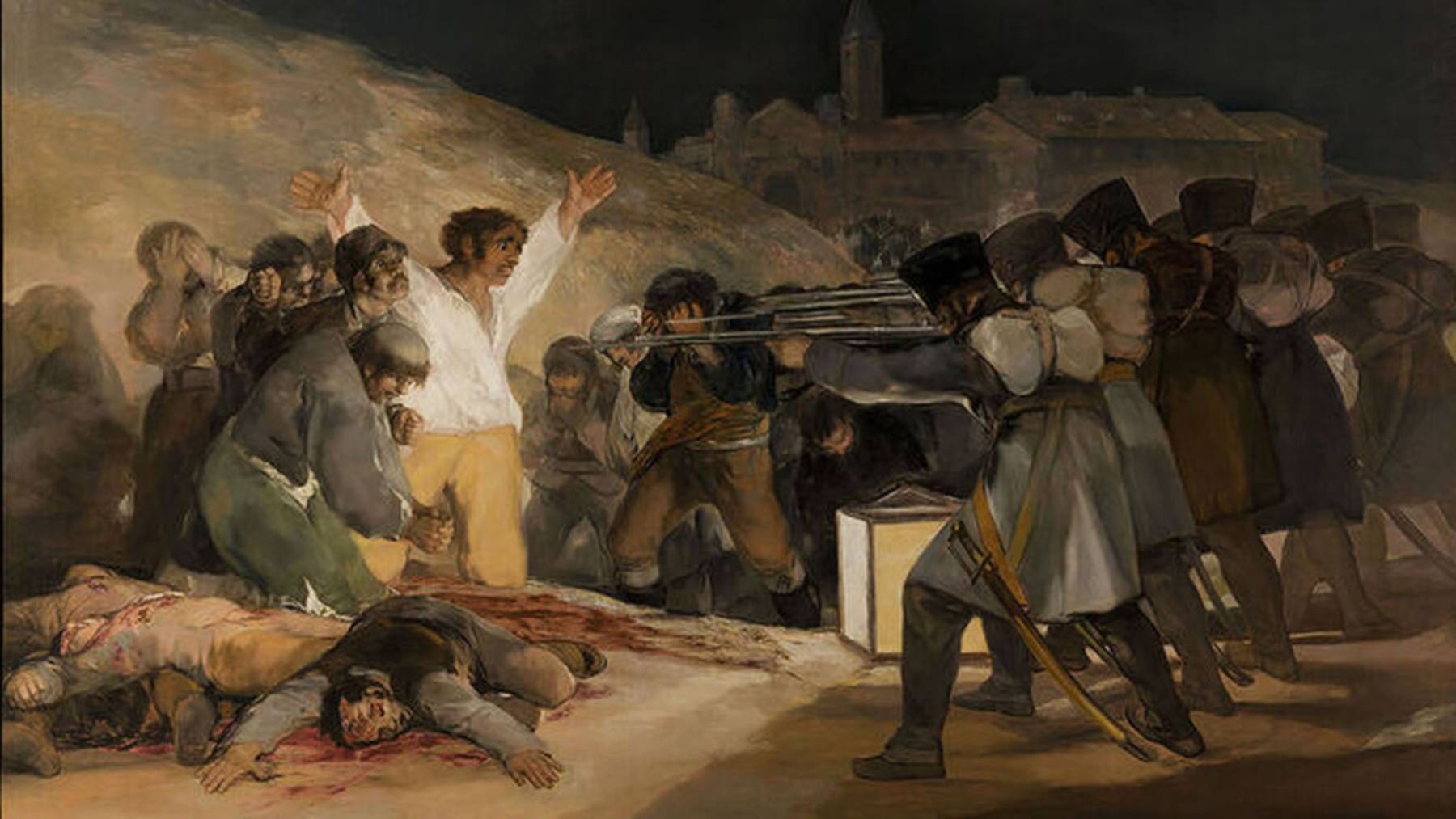 «Los fusilamientos». Obra de Goya.