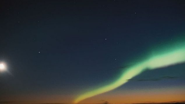 La NASA destaca las imágenes de auroras boreales en Cáceres