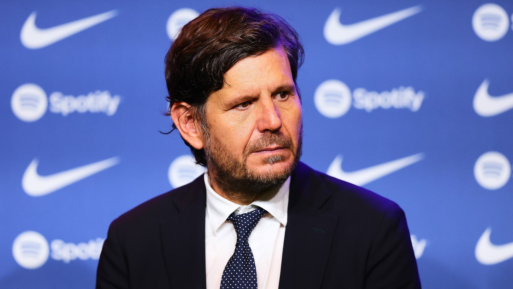 Mateu Alemany durante una rueda de prensa (Getty)