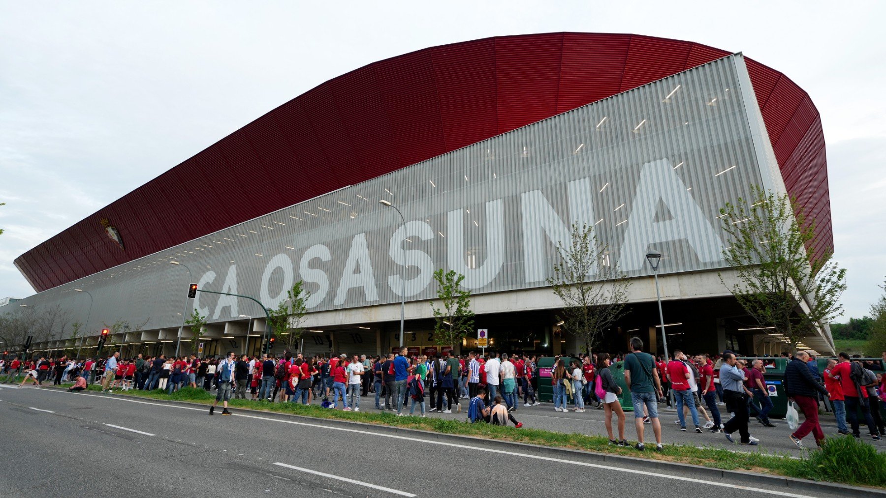 El Sadar, estadio de Osasuna. (Getty)