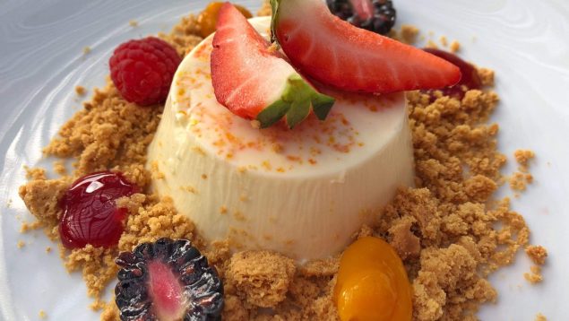 Panna cotta casera