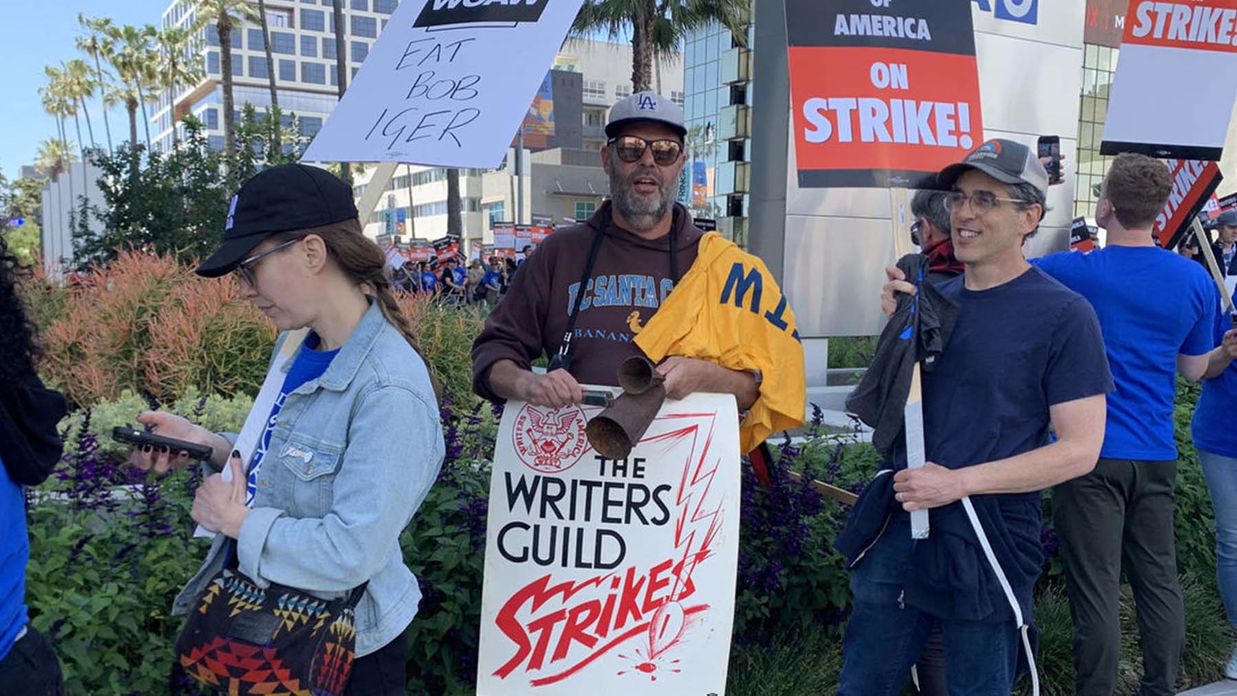 Huelga de guionistas en Hollywood (EFE)