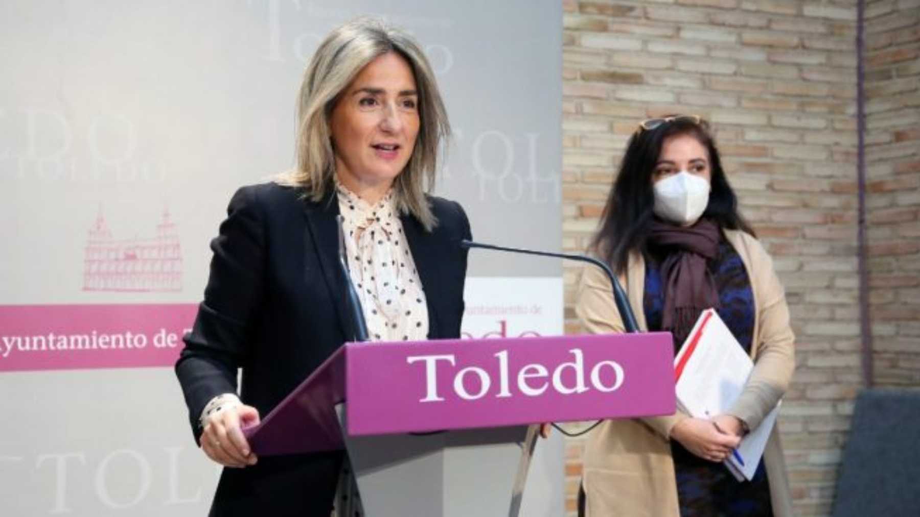Milagros Tolón, candidata del PSOE para la alcaldía de Toledo en 2023