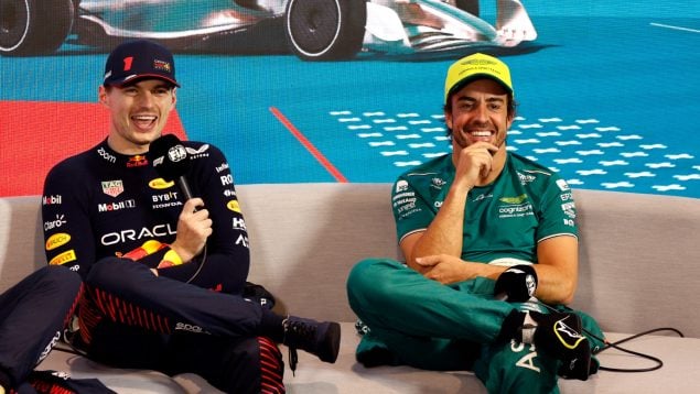 F1: Fernando Alonso multiplica su amenaza: otra vez mejor tiempo, otra vez  por delante de Verstappen