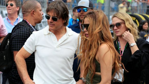 Tom Cruise y Shakira.