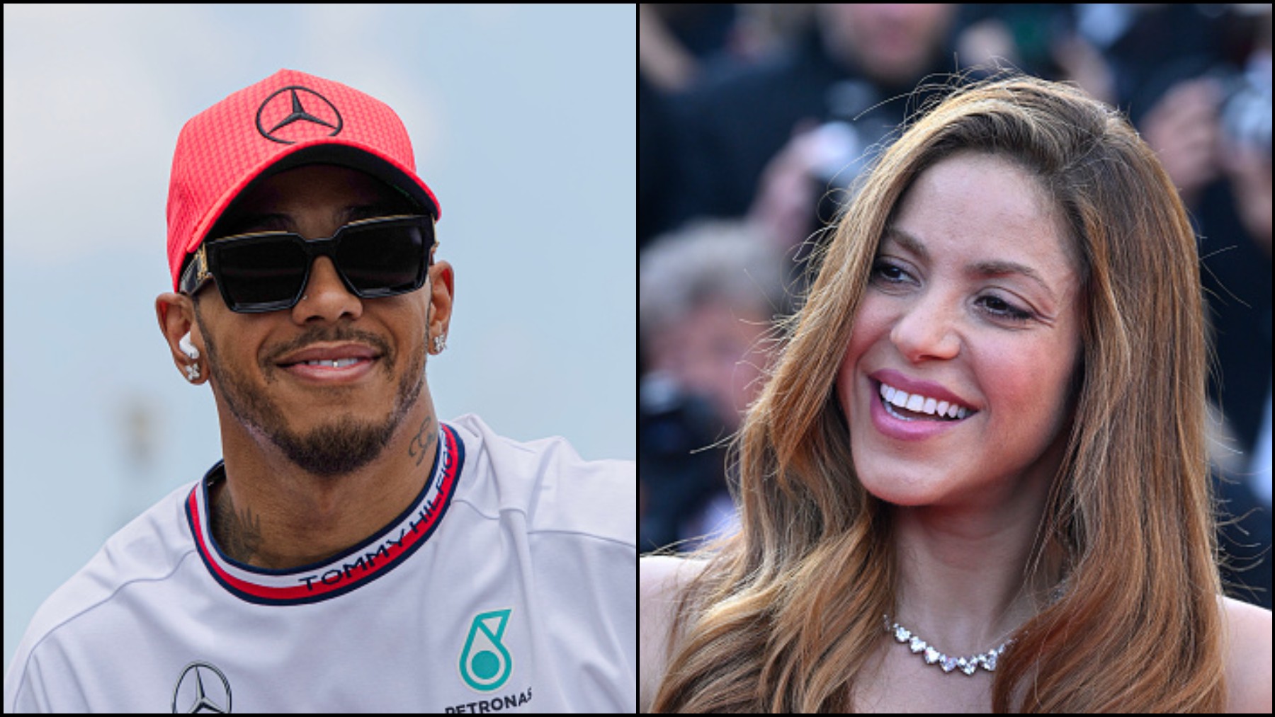 Hamilton y Shakira, ¿la pareja bomba de la Fórmula 1?