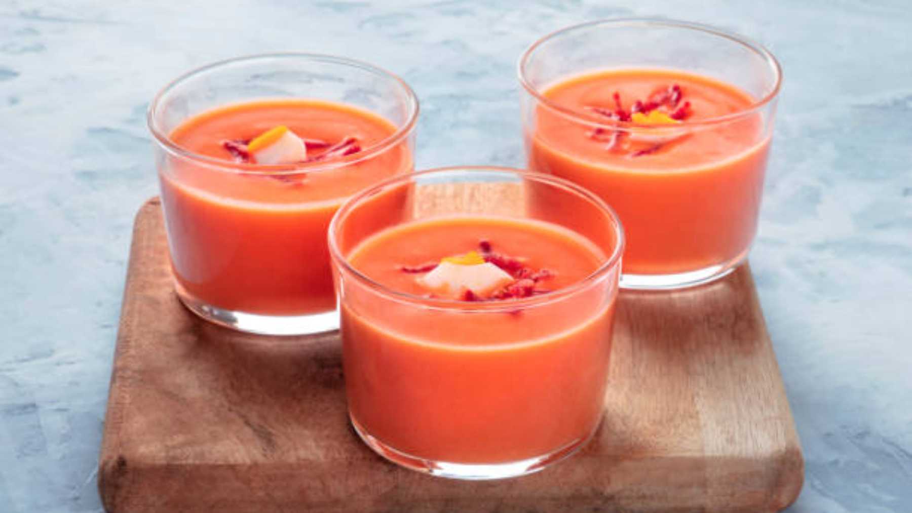 Descubre qué tipo de gazpacho engorda más