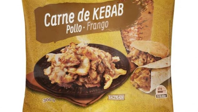 carne kebab Mercadona