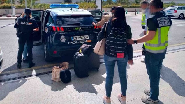 carteristas aeropuerto palma