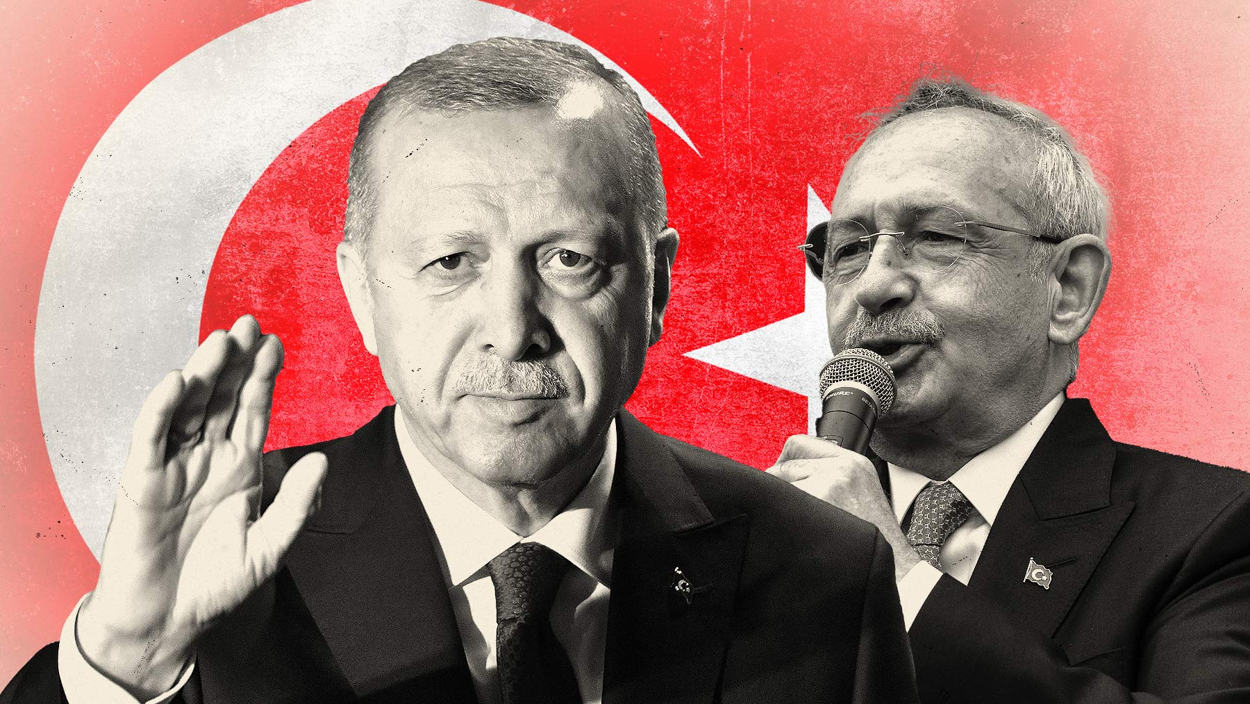 Erdogan y Kiliçdaroglu