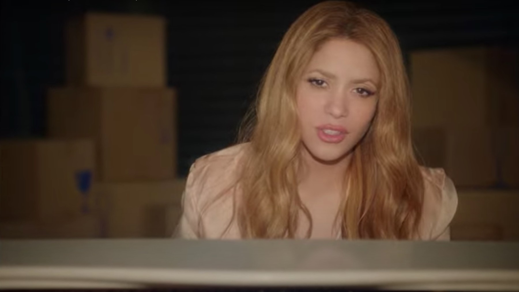 Shakira en su videoclip.