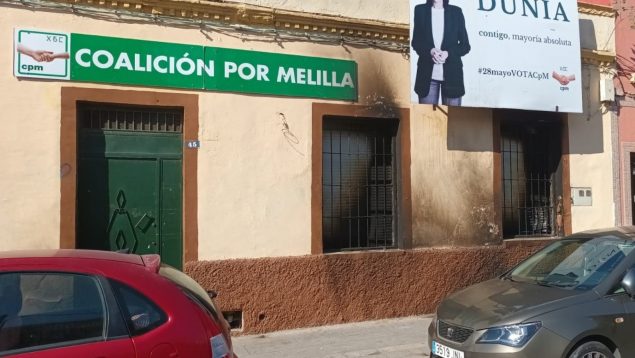 Sede de Coalición por Melilla (Foto: Europa Press).