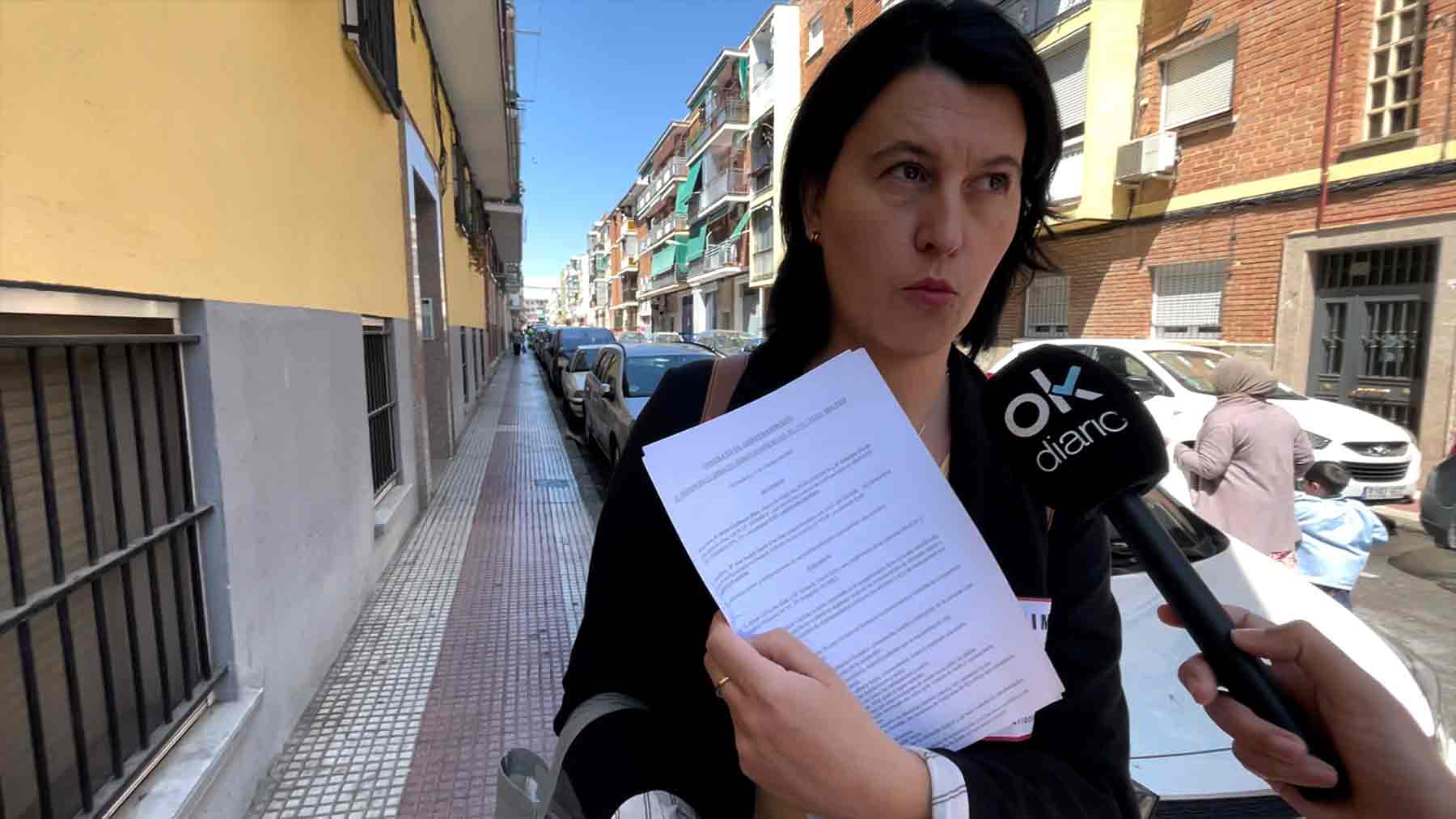 Yolanda, víctima de una inquiokupa en Madrid.