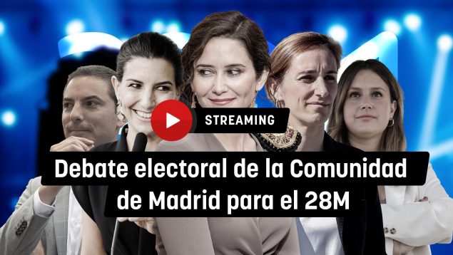 Streaming debate electoral para el 28M para la Comunidad de Madrid ?>