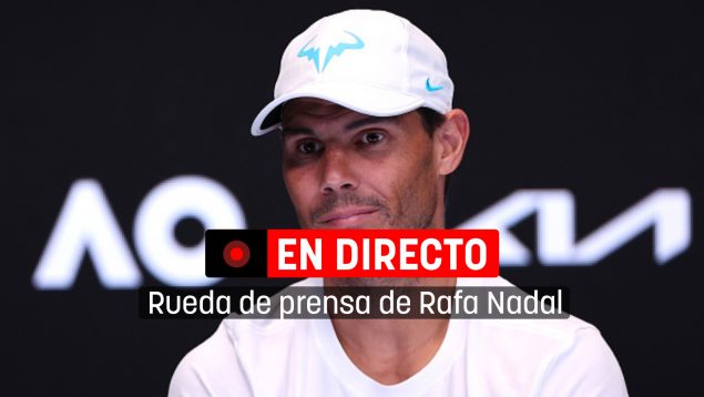 Rueda de prensa de Rafa Nadal en directo