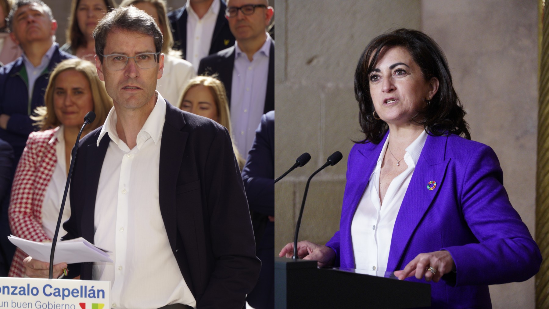 Los principales candidatos a las elecciones autonómicas de La Rioja. (Europa Press)
