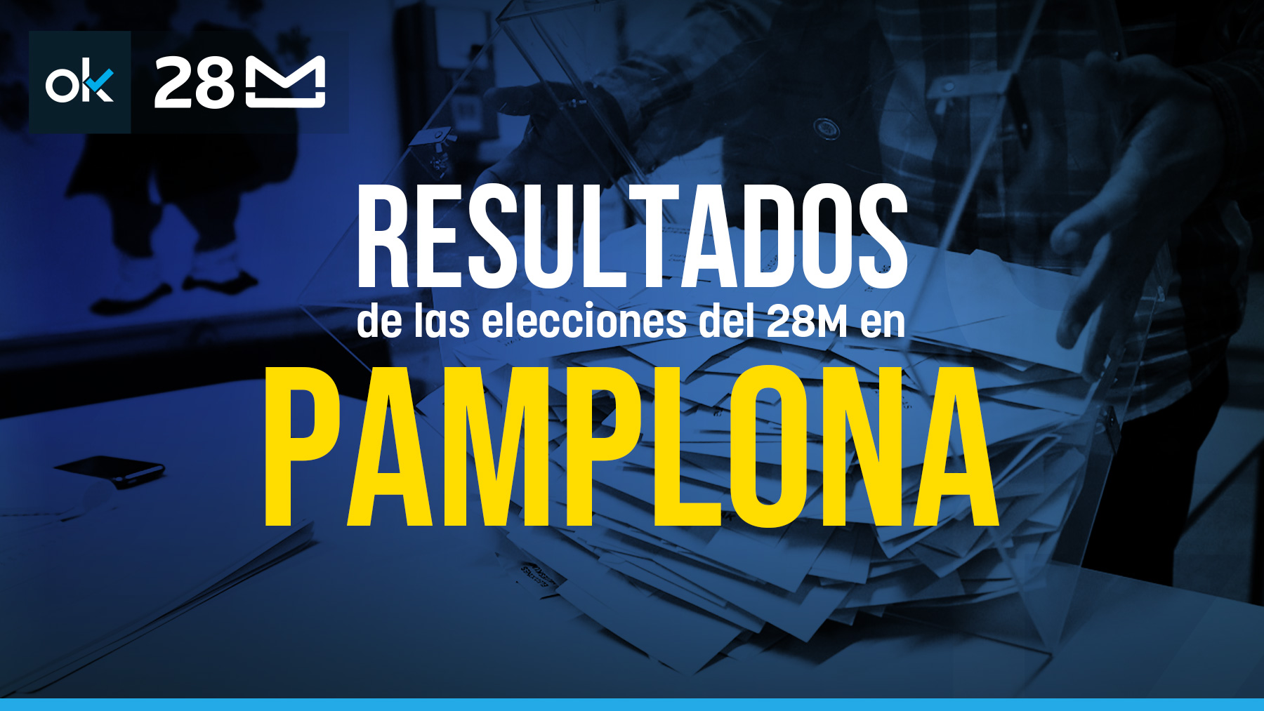 Resultados de las elecciones 2023 en Pamplona