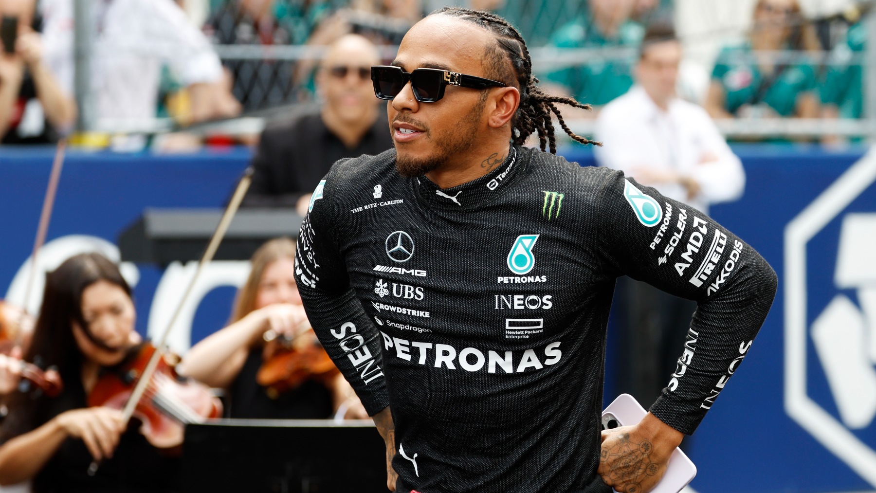 Lewis Hamilton, piloto de Mercedes. (Getty)