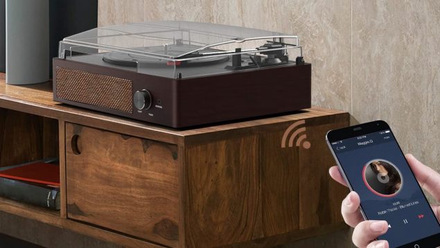 Tocadiscos Vintage de Vinilo con Bluetooth 