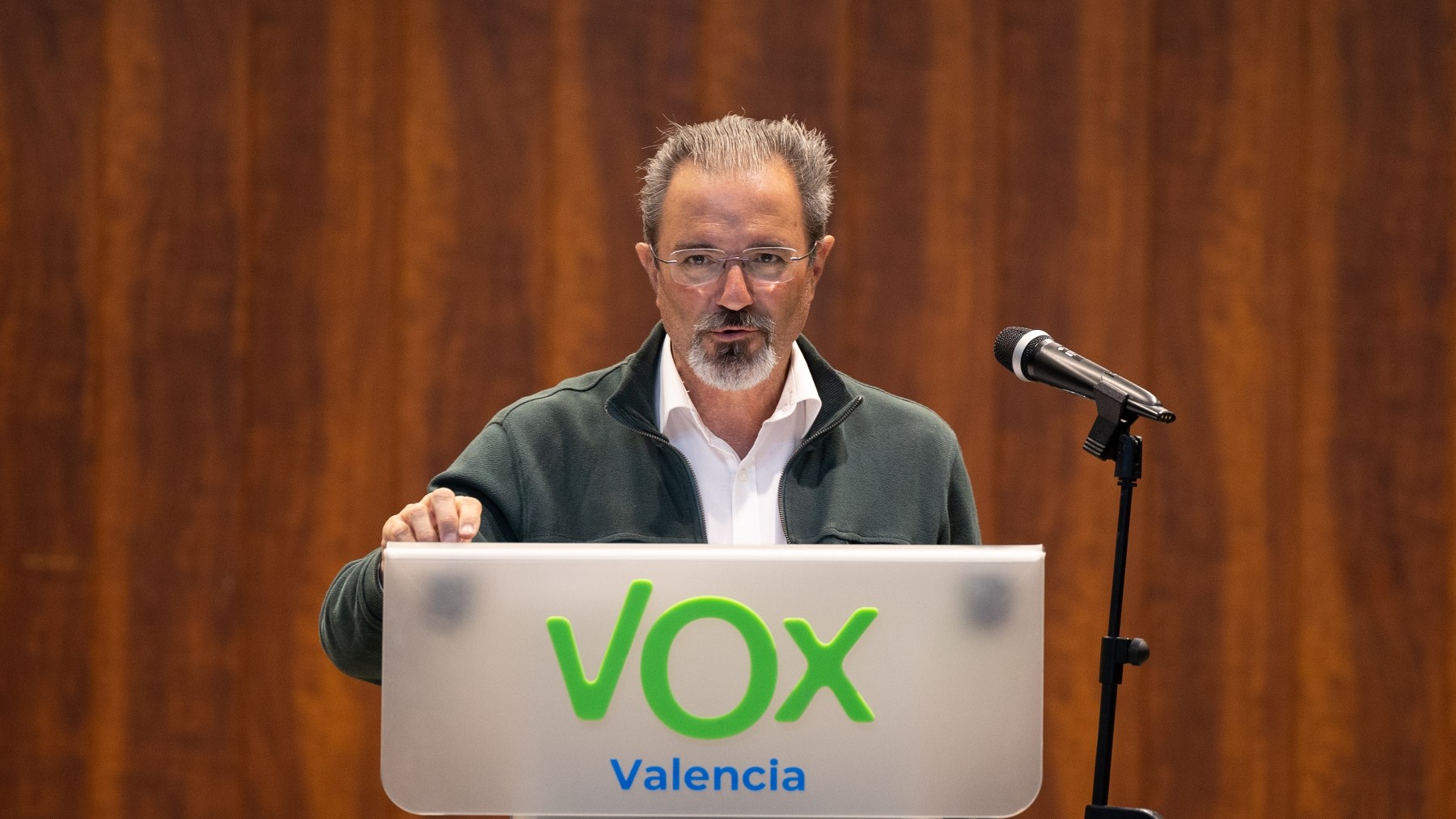 Carlos Flores Juberías, candidato de Vox a la Generalitat valenciana. (Foto: EP)