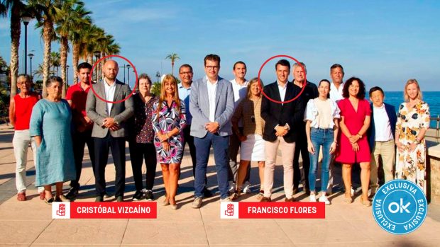 Los dos candidatos del PSOE detenidos en Mojácar.