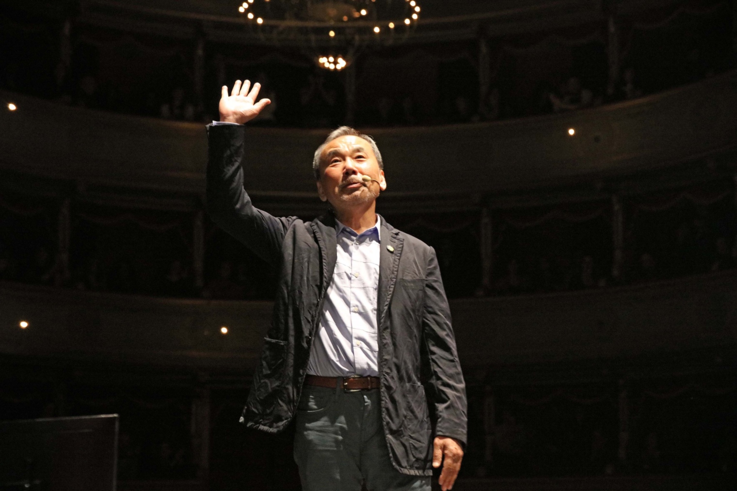 El escritor japonés Haruki Murakami