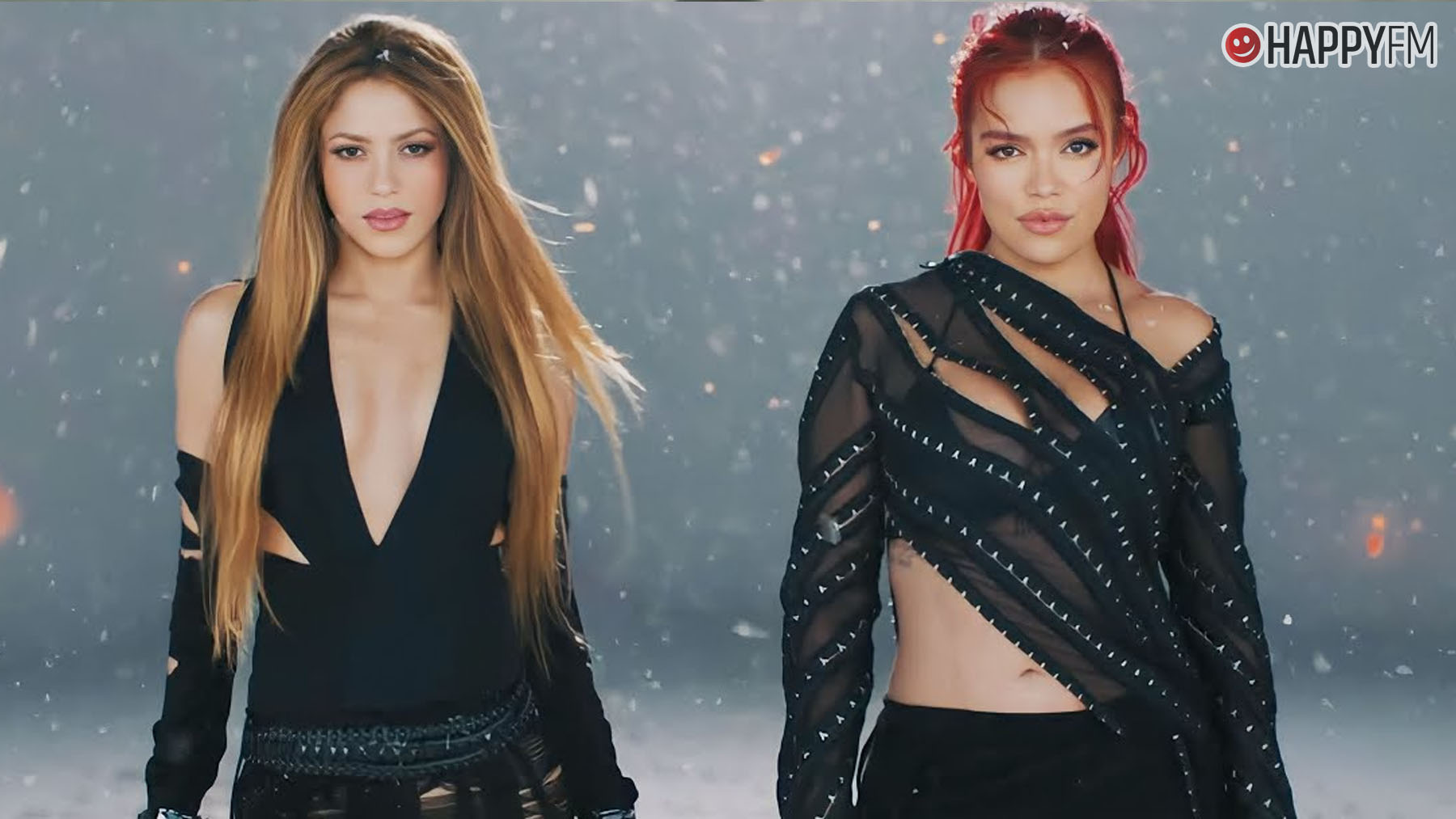 Shakira y Karol G.