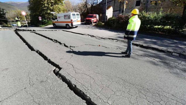 Suelo terremoto