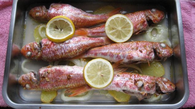 Salmonetes receta