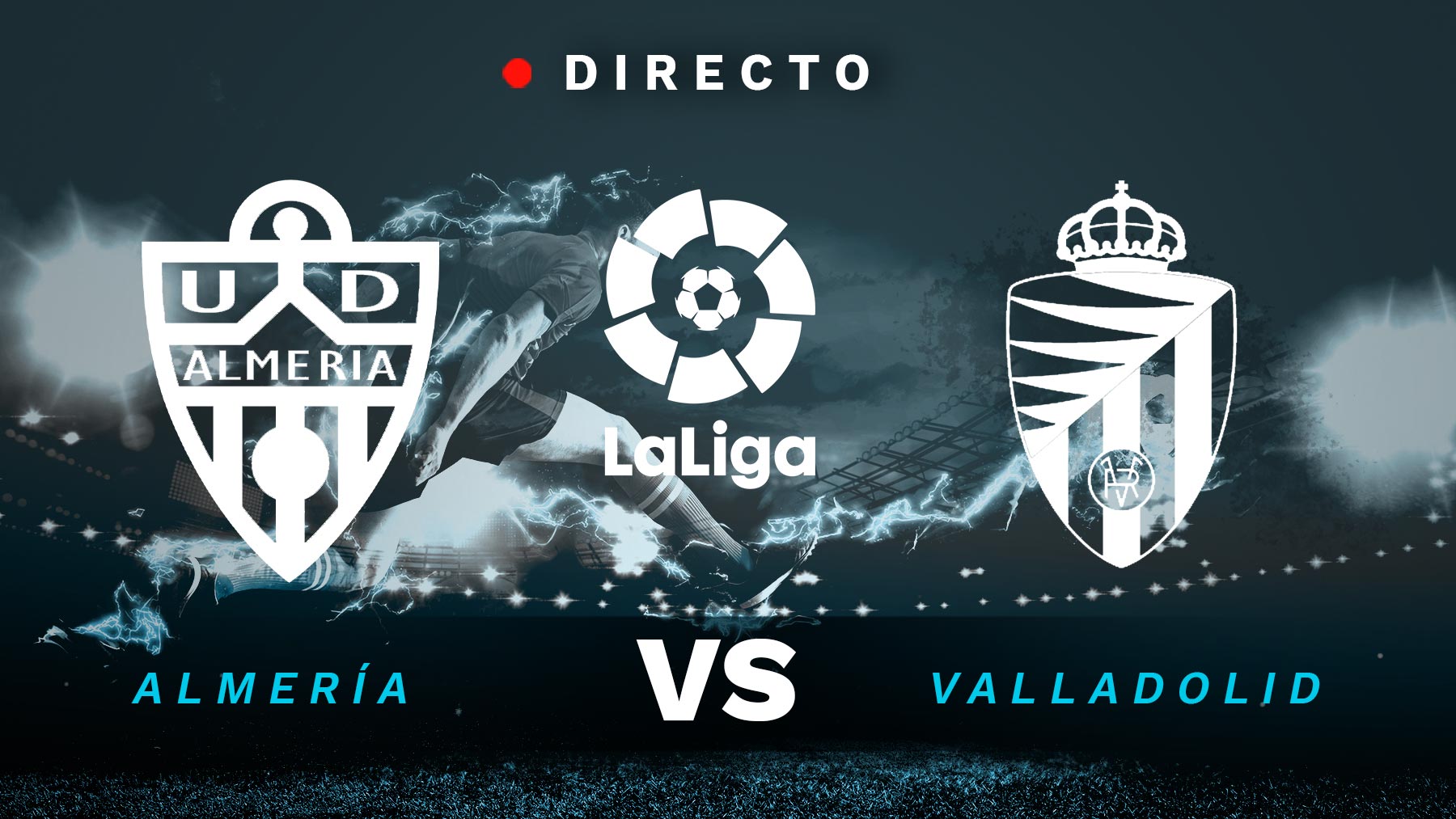 Almería – Valladolid, en directo: resultado, goles y minuto a minuto del partido de Liga Santander hoy.