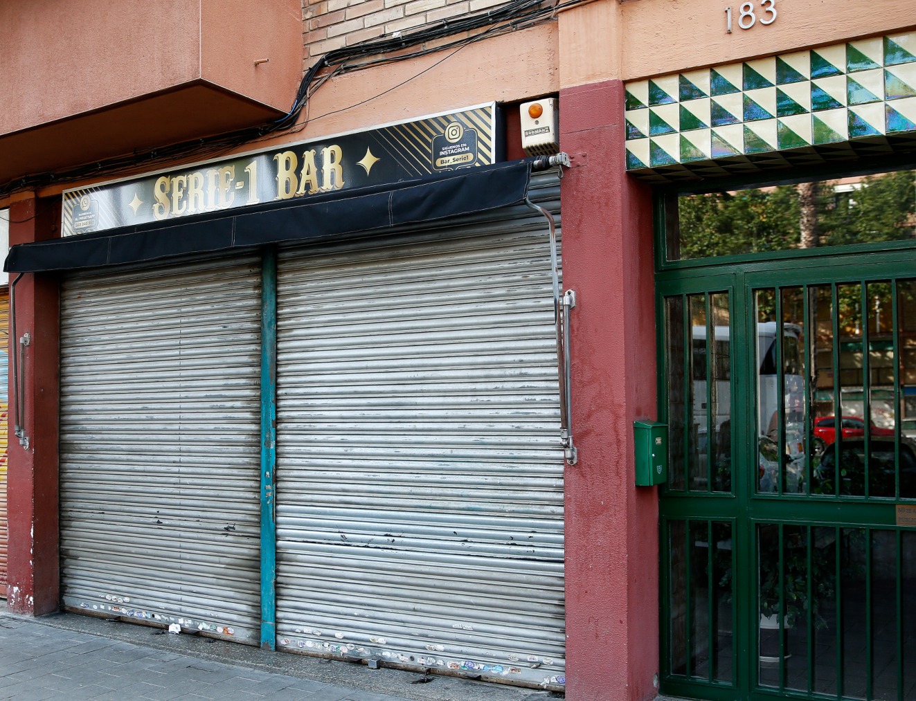 El bar en el que ocurrió el tiroteo (Foto: EFE)