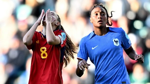 España femenina cae en la final del Europeo sub-17 ante Francia
