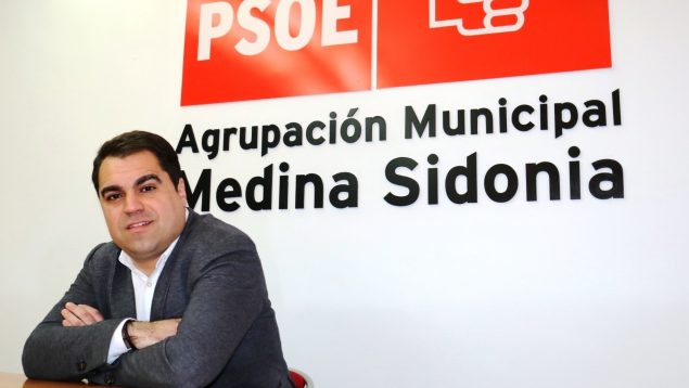 Juan María Cornejo, candidato del PSOE a la Alcaldía de Medina Sidonia.