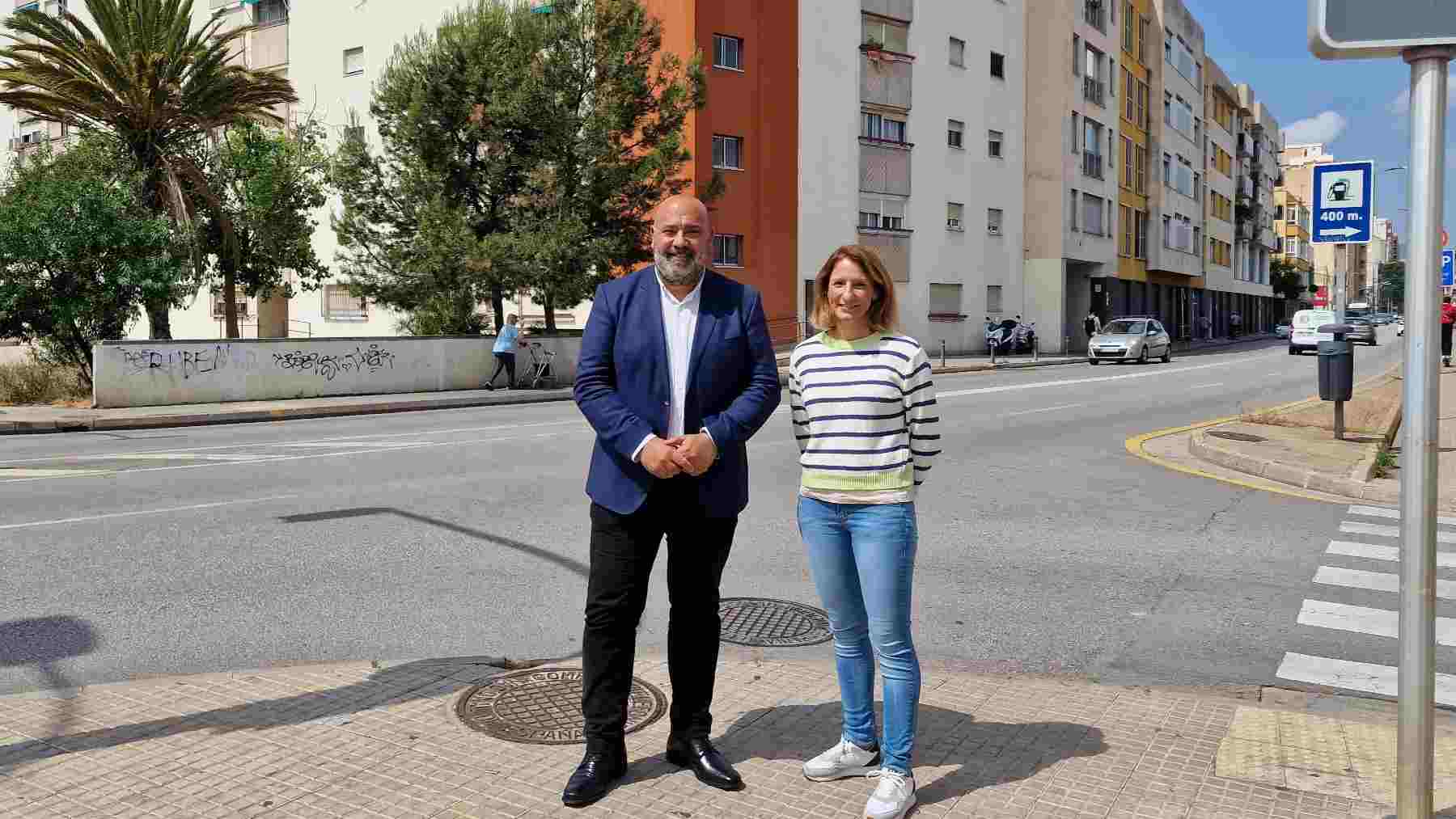 El candidato del PP Jaime Martínez, presentando sus propuestas de vivienda,