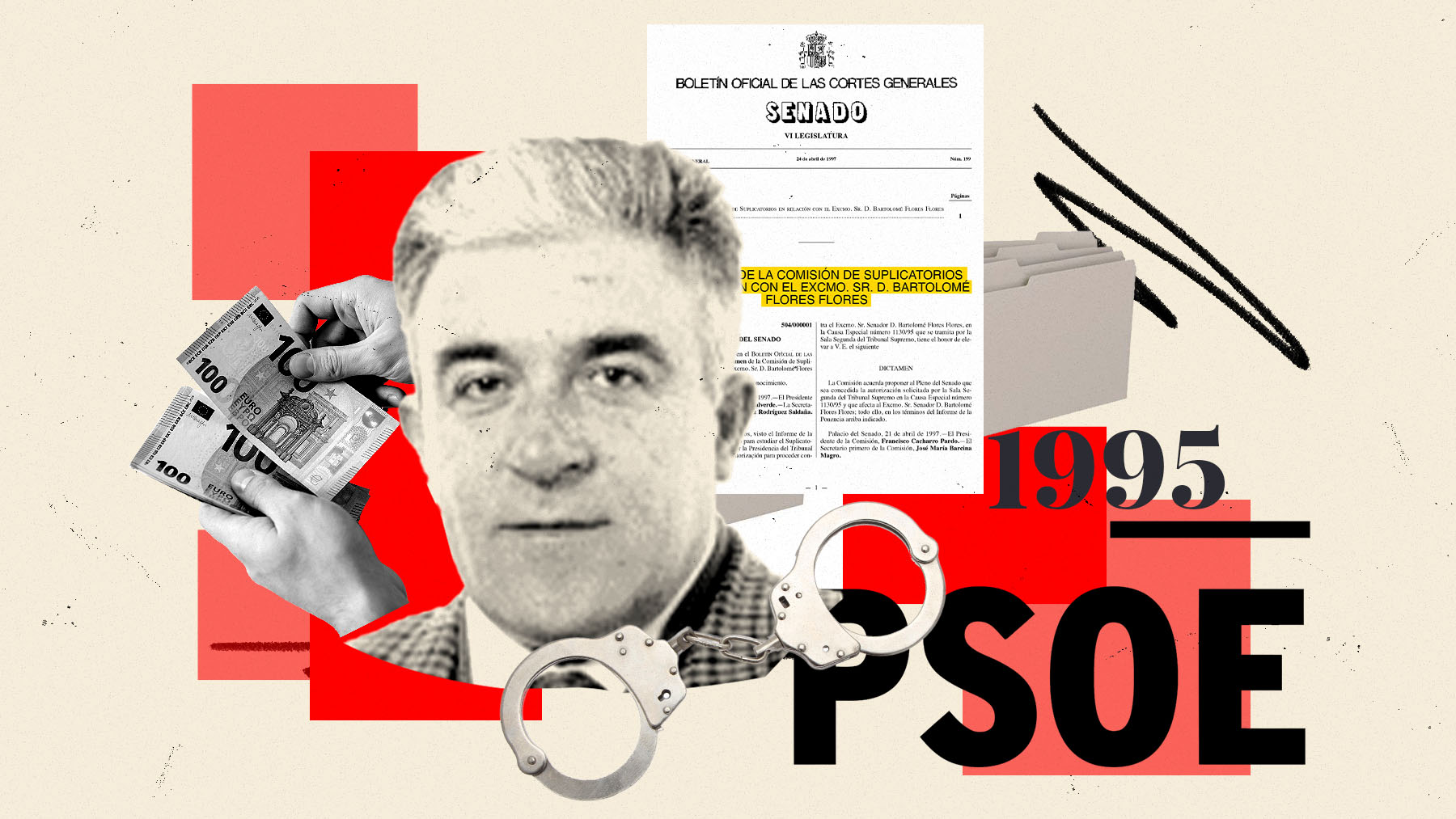 Bartolomé Flores Flores, padre del número 2 de la lista del PSOE de Mojácar detenido por comprar votos, también fue acusado en los 90 por lo mismo, junto a su mujer