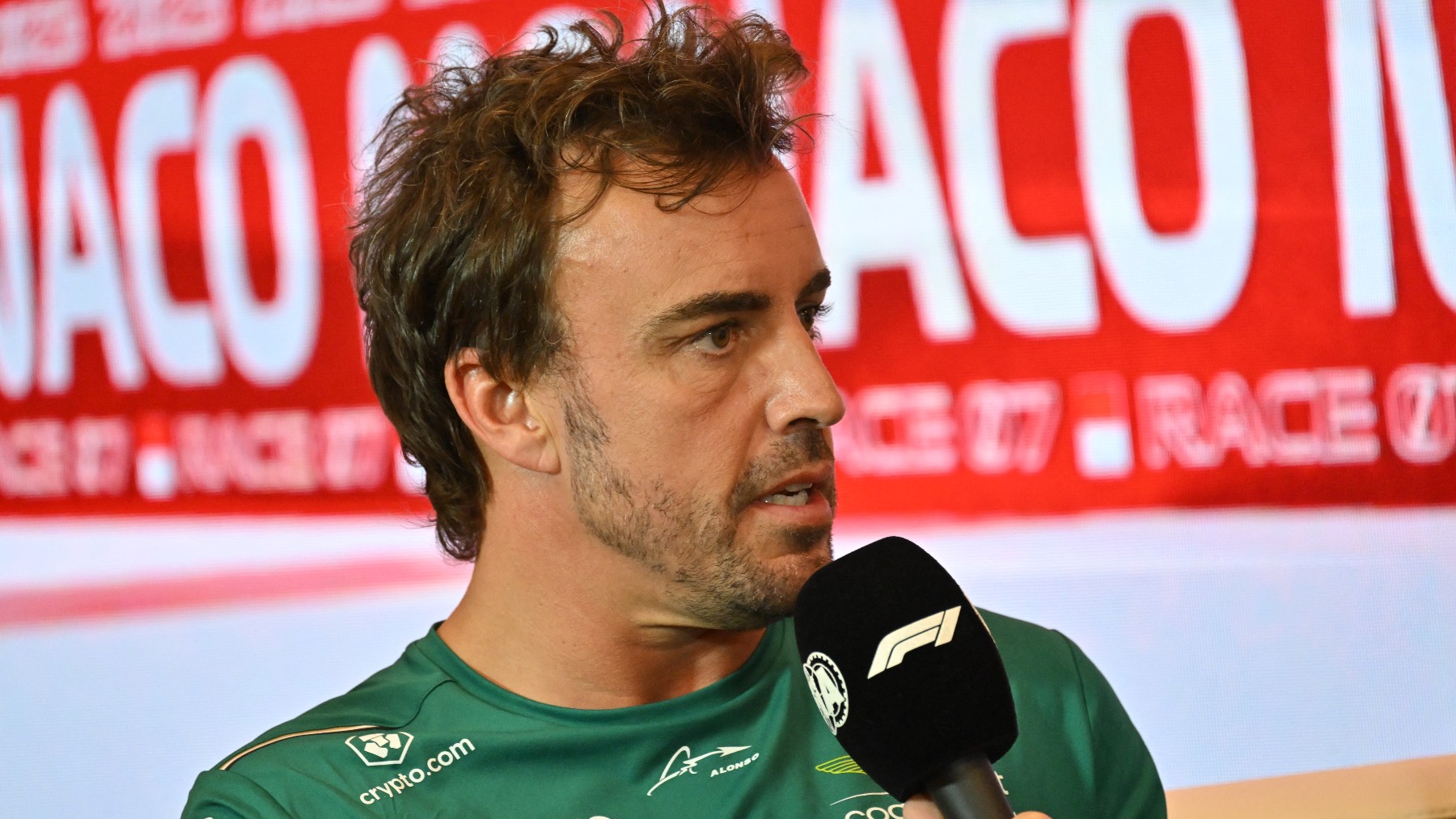Fernando Alonso, en Mónaco. (AFP)
