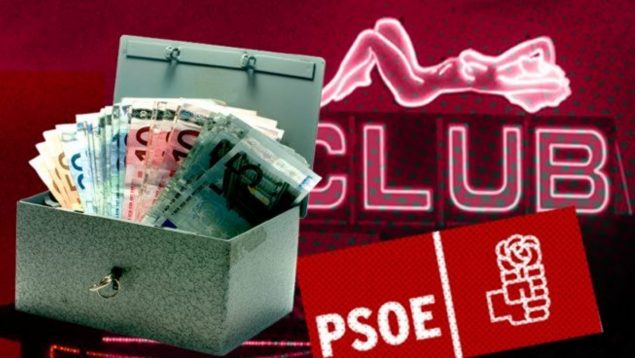 El despilfarro del PSOE andaluz en prostíbulos.