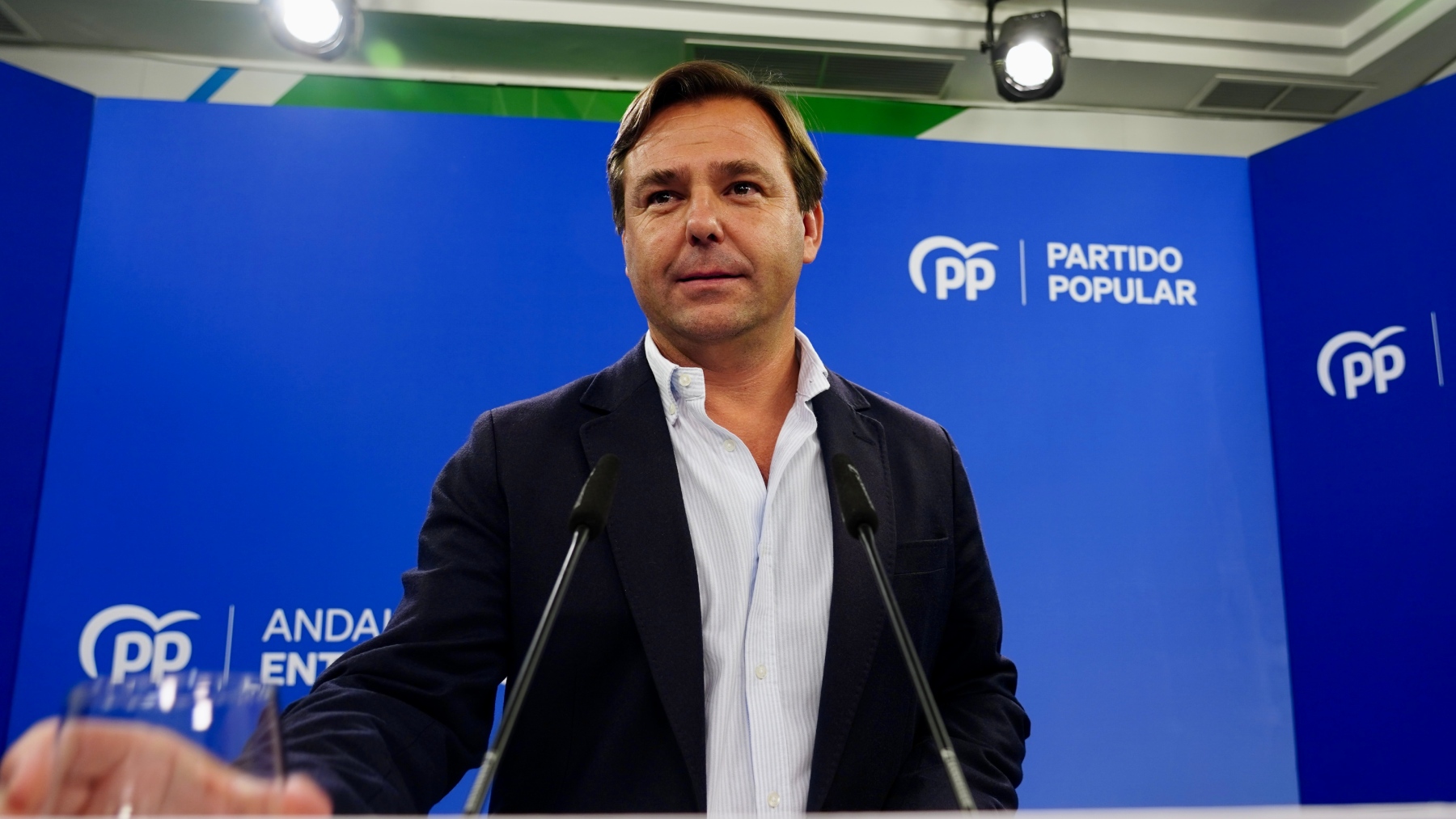 El director de campaña del 28M y secretario general del PP de Andalucía, Antonio Repullo (EUROPA PRESS).