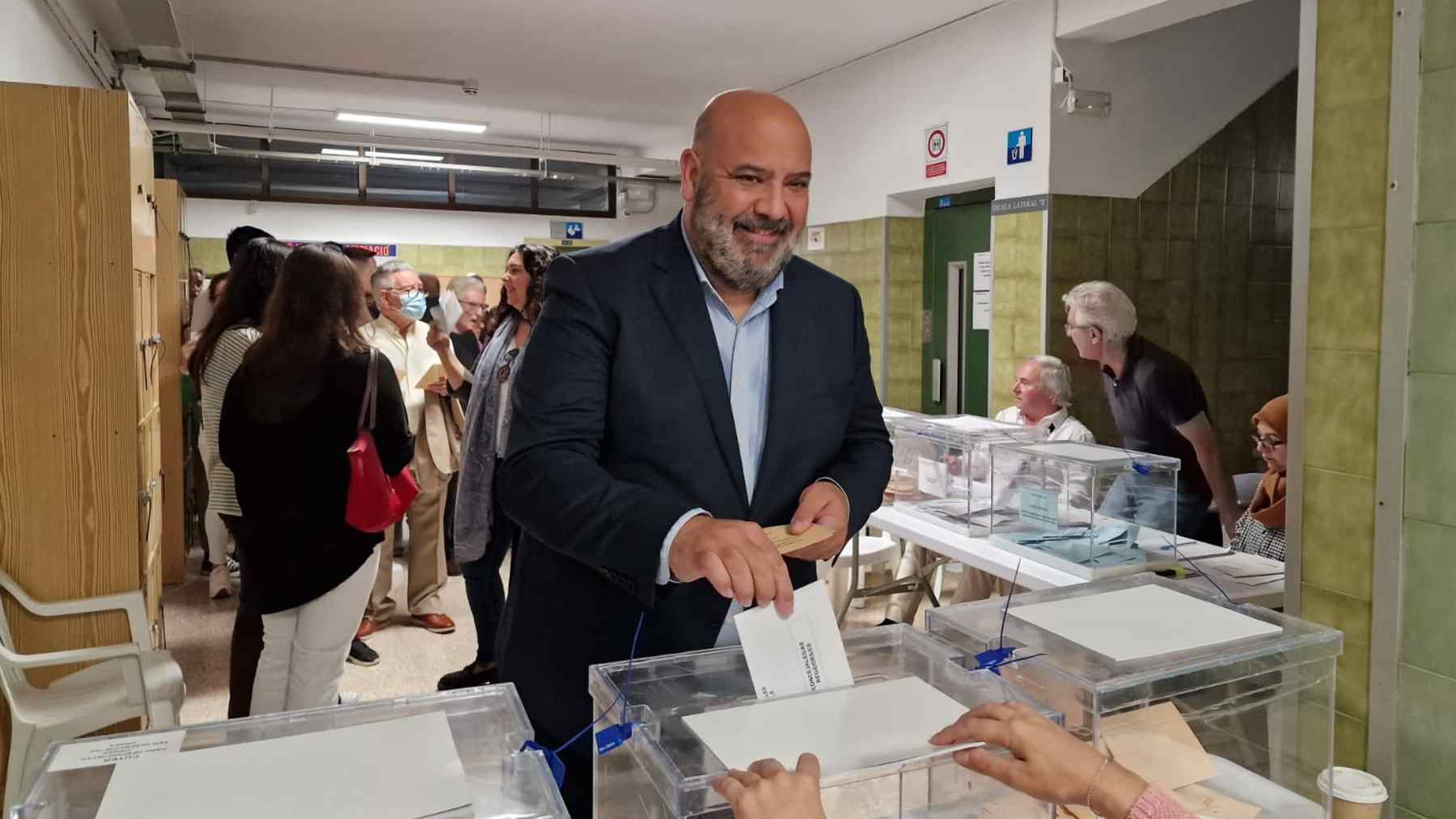 El candidato del PP al Ayuntamiento de Palma, Jaime Martínez.