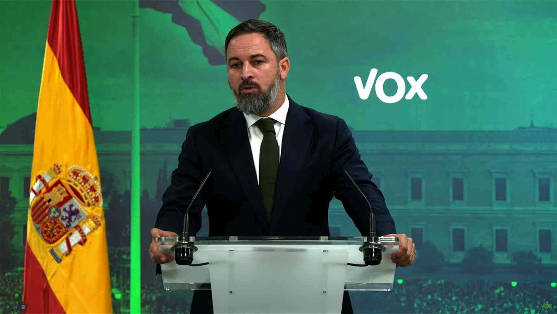 Santiago Abascal.