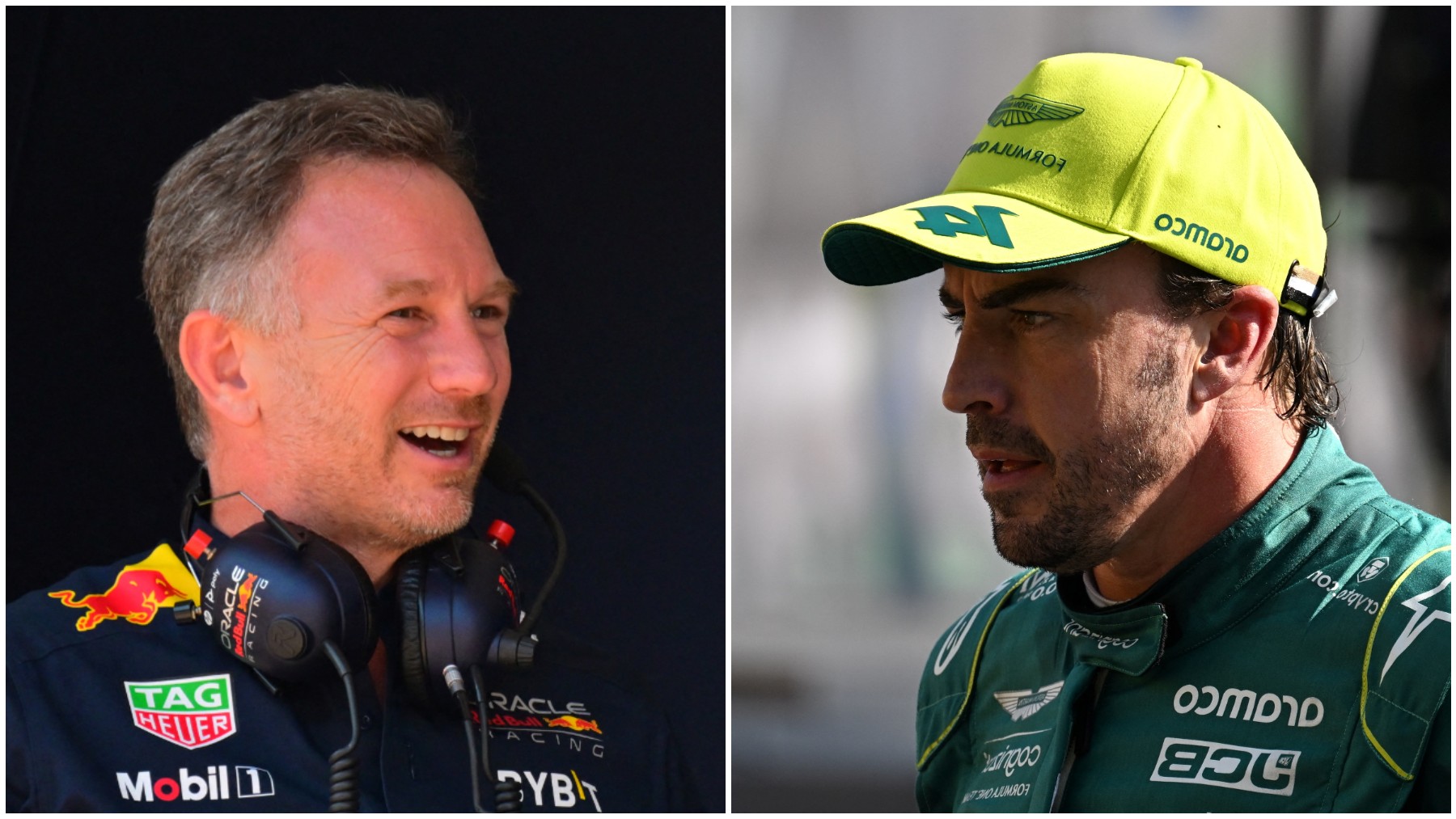 Christian Horner, jefe de Red Bull, se ha reído de la mala estrategia de Aston Martin en Mónaco. (AFP)