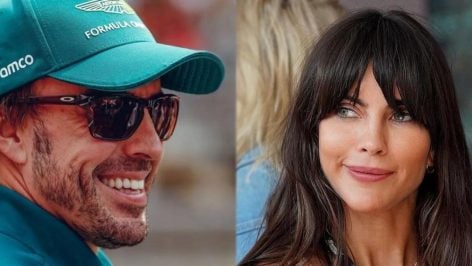 Fernando Alonso y Melissa Jiménez.