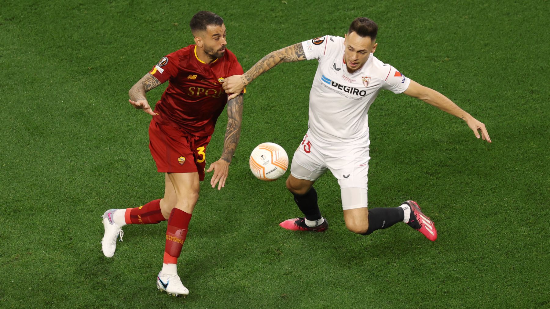 Sevilla – Roma en directo online: final de la Europa League hoy en vivo. (Getty)