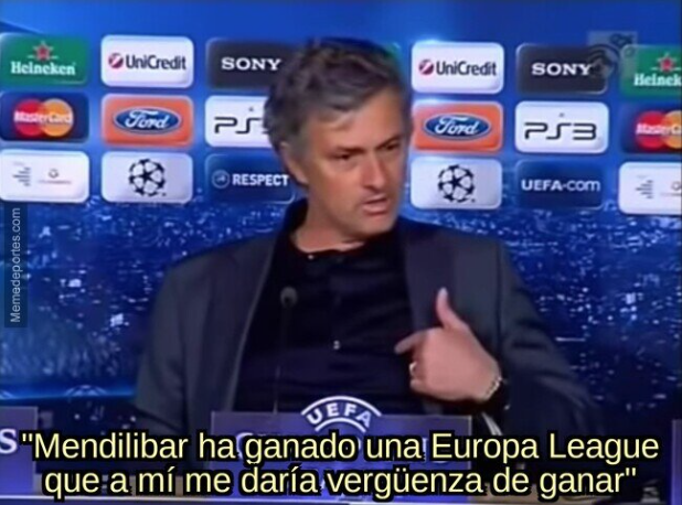 Los memes se ceban con Mourinho tras perder la final de la Europa League contra el Sevilla