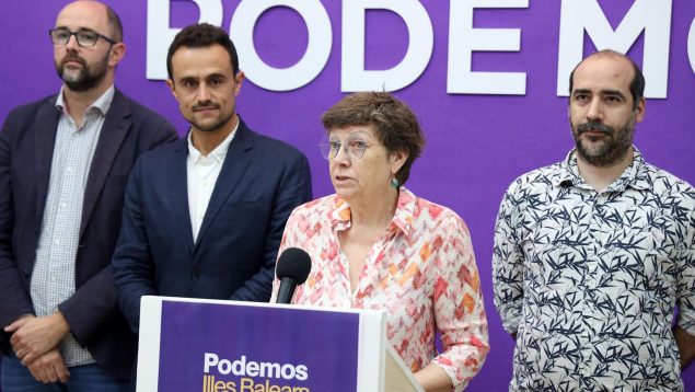 La candidata de Podemos para el 28M a la presidencia de las Islas Baleares, Antònia Jover.