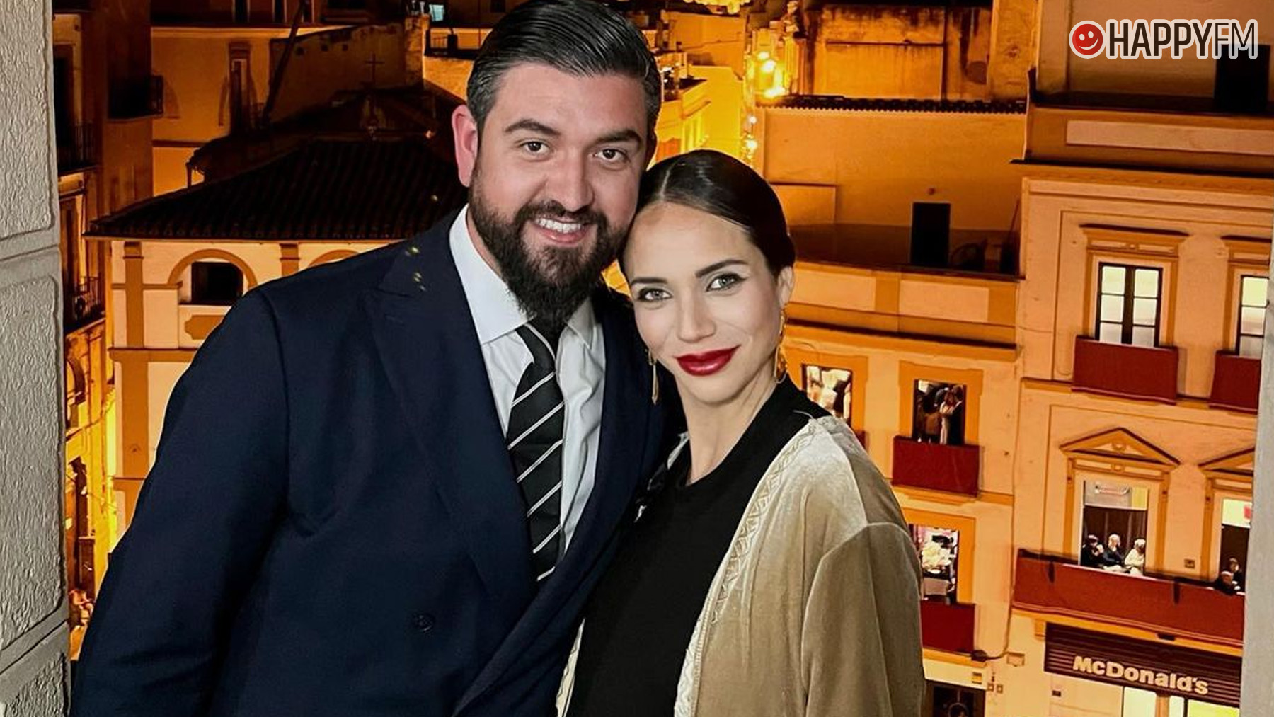 Manu Sánchez y Lorena Sánchez.