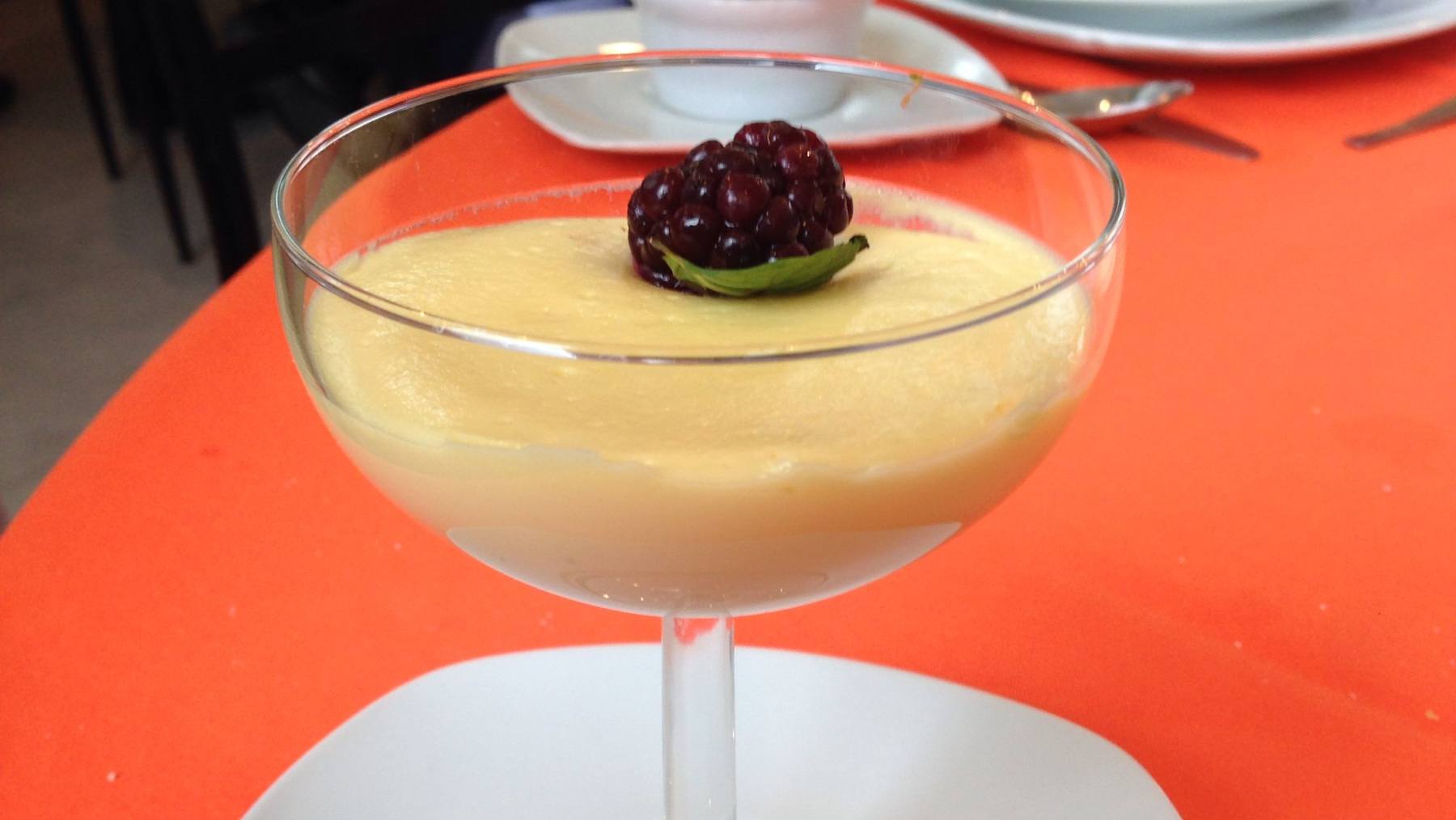 Mousse de vainilla