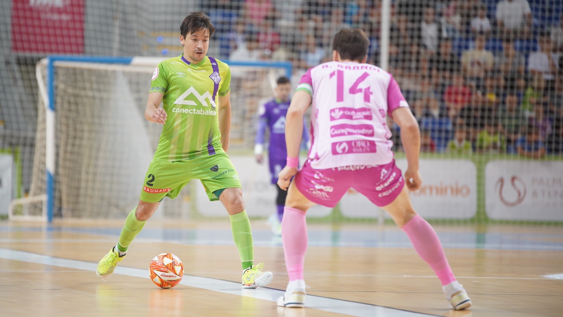2-5.  Jaén attacks Son Moix at the worst moment